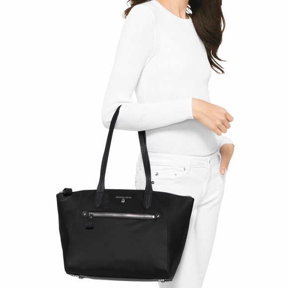 MICHAEL Michael Kors Handbags - Michael Michael Kors Kelsey Top/Zip Nylon Tote